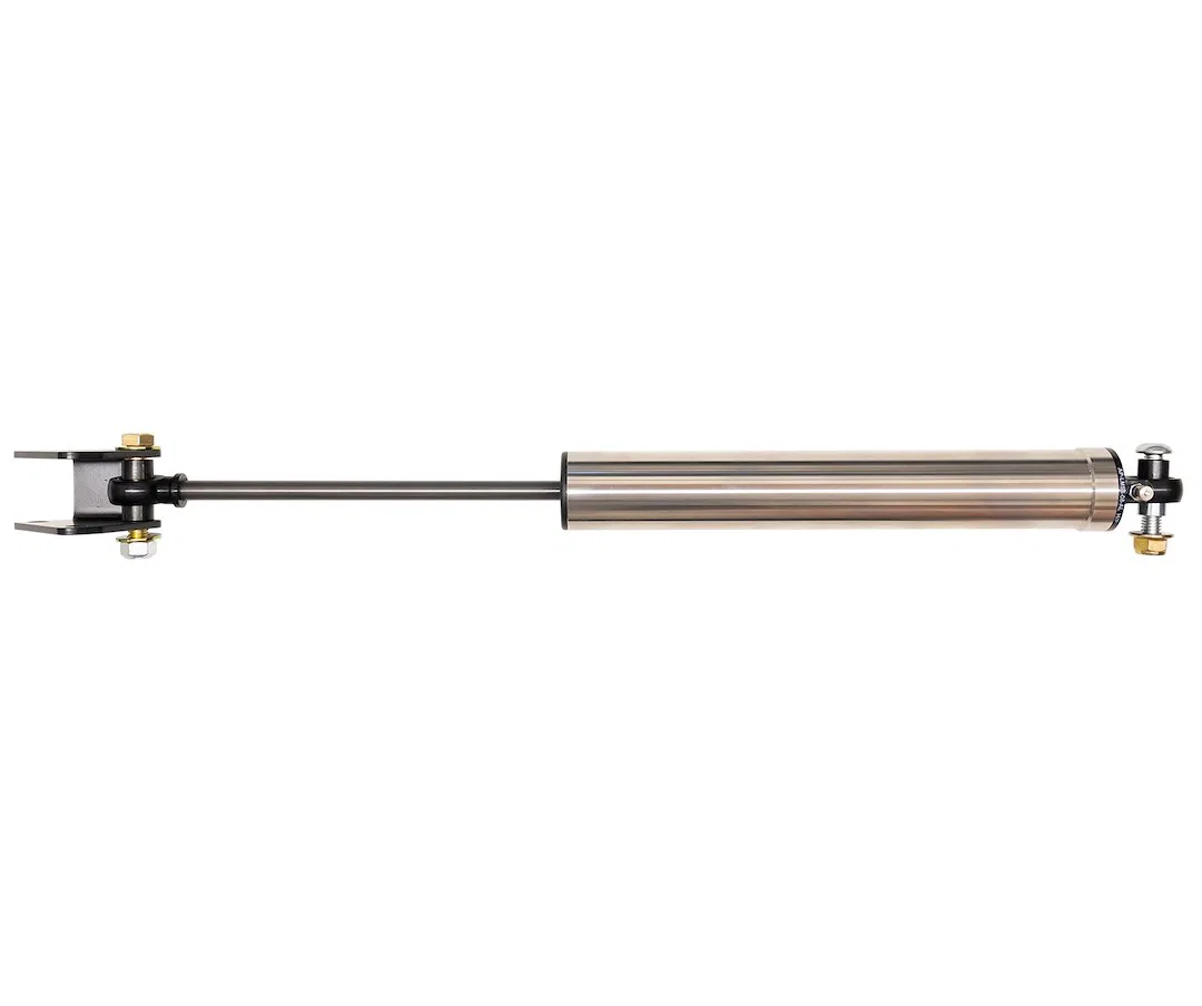 CS-DLMSS-14 – CARLI SUSPEN Steering Stabilizer, Single Stainless Steel With Bracket/ Installation Hardware